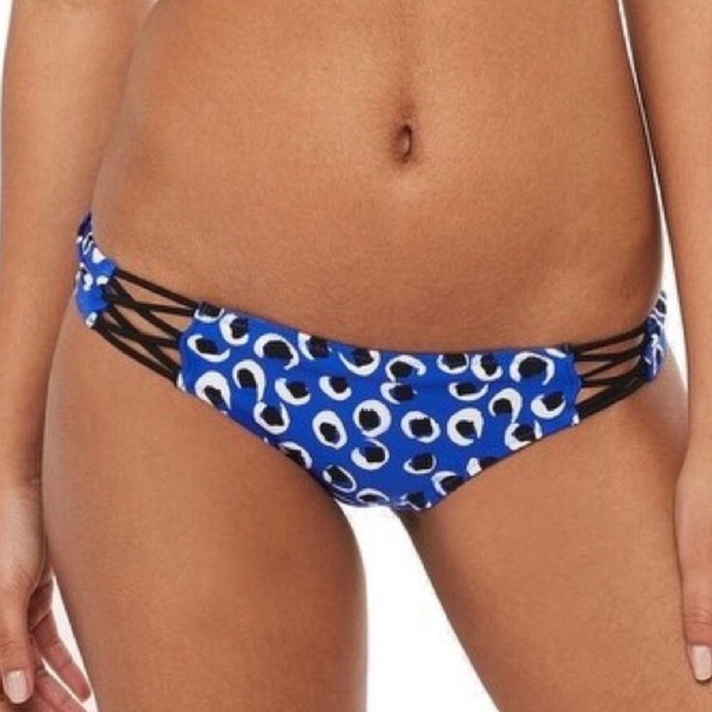 NWOT Topshop Abstract Bikini Bottoms